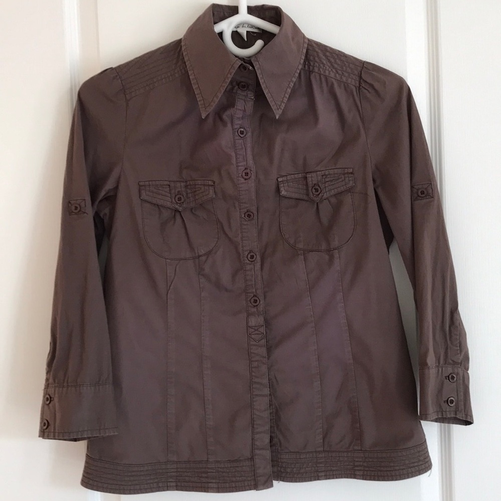 🤖4/$40🤖Urban Behavior 3/4 length shirt